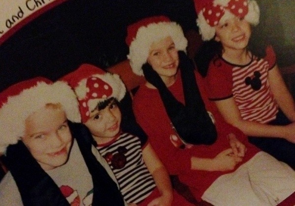 Santa Hats! Too cute for words.