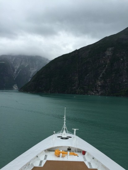 Alaska - ship bow