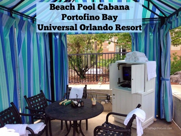 Portofino Bay Beach Pool Cabana
