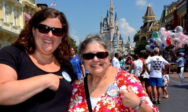 Mother and Daughter Celebrating in Walt Disney World Celebrating our birthdays together at Walt Disney World - an unforgettable Mother, Daughter celebration!