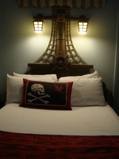 Pirate bed! Pirate Bed at Caribbean Beach Resort
