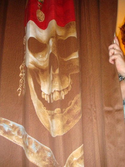 Pirate curtain Pirate curtain