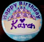 Walt Disney World Birthday Celebration Pin