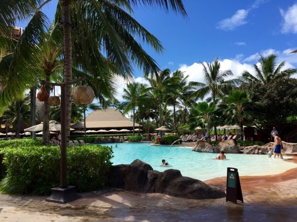 Aulani-great view Cabana View