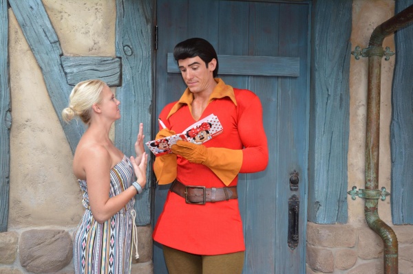 Gaston visiting with a guest, topic of conversation is of course GASTON Gaston visiting with a guest, topic of conversation is of course GASTON