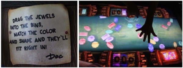 Follow Doc's instructions through the interactive Stand-by line at the Seven Dwarfs Mine Train in Magic Kingdom Follow Doc's instructions through the interactive Stand-by line at the Seven Dwarfs Mine Train in Magic Kingdom