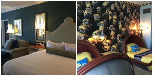 Portofino Bay Despicable Me Kids Suite This suite is one in a minion!