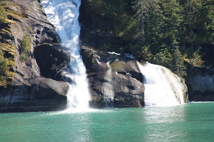 Tracy Arm Waterfall