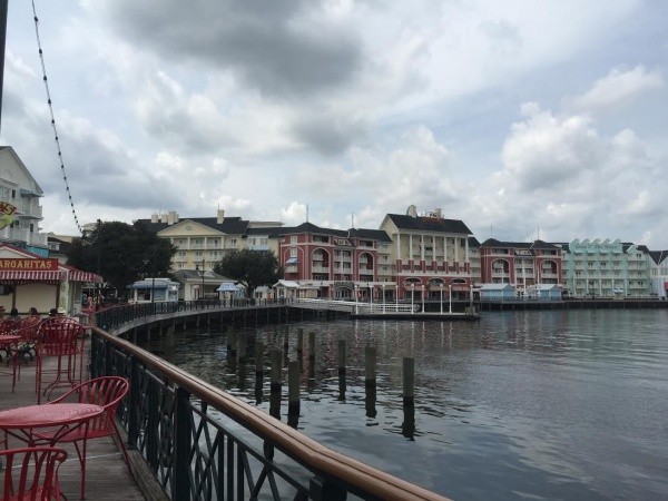 Disney's Boardwalk on Crescent Lake!