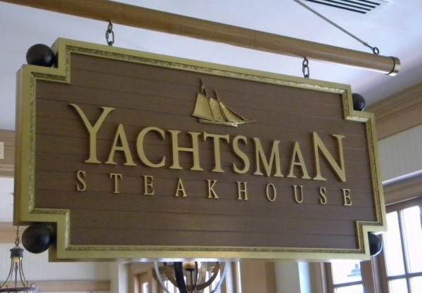 Yachtsmen Steakhouse @ Yacht Club!