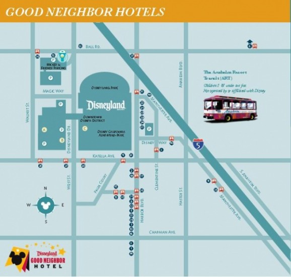 Good Neighbor Resort Hotels Good Neighbor Map