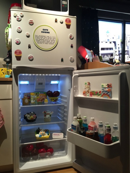 Kitchen Cuteness Japanese refridgerator