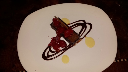 Carthay Circle Restaurant Chocolate dessert