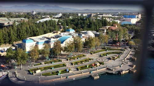 World of Color Viewing Area from Mickey's Fun Wheel 