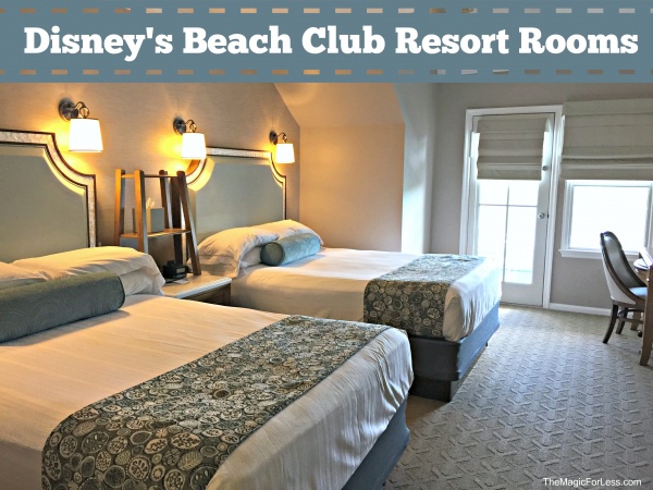 Disney’s Beach Club Resort Rooms – Renovated Photo Tour