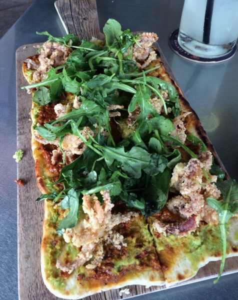 Jock Lindsey Squid Flatbread Squid? Why’d it Have to be Squid? Calamari Flatbread