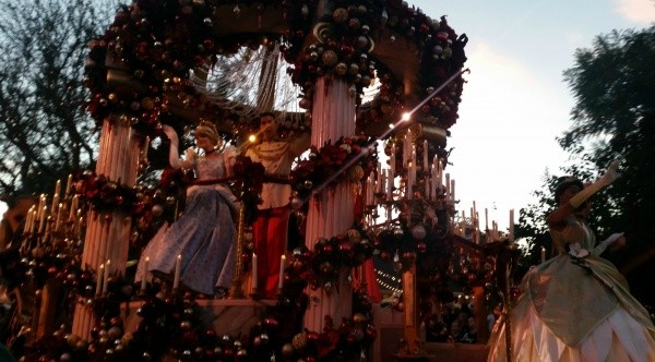 A parade float