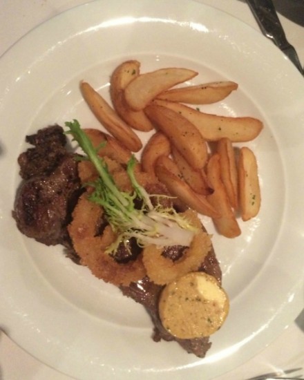 Food1 Dinner at The Venetian Restaurant