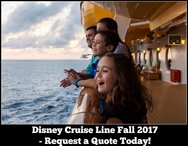 Disney Cruise Line Fall 2017 – Request A Quote Today