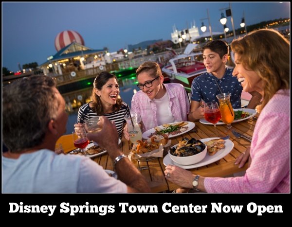 Disney Springs Town Center Now Open