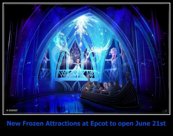 Frozen Ever After attraction and Royal Sommerhus