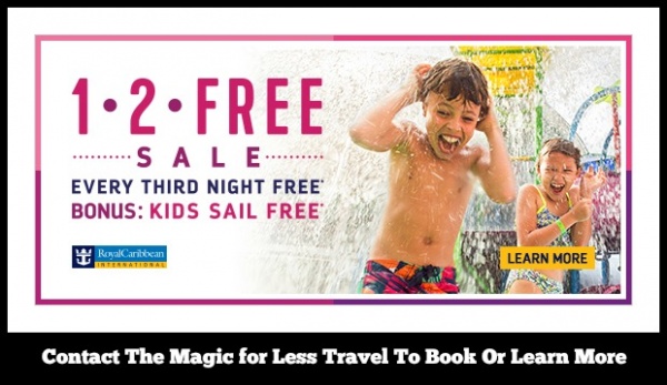 Royal Caribbean One Two Free Sale – Bonus Kids Sail Free