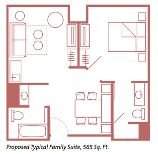 Disney's Art of Animation Resort Room Layout