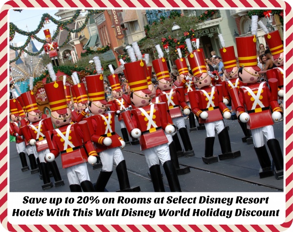 2016 Walt Disney World Holiday Discount