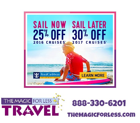 Still Time to Save on 2016 Royal Caribbean Cruises!