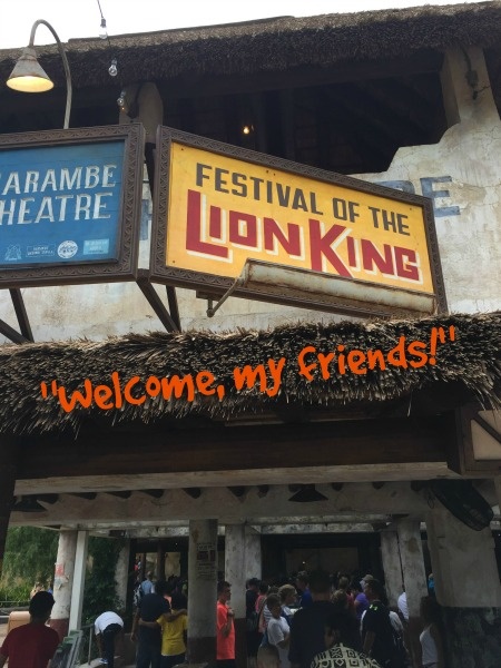 The Festival of the Lion King at Animal Kingdom