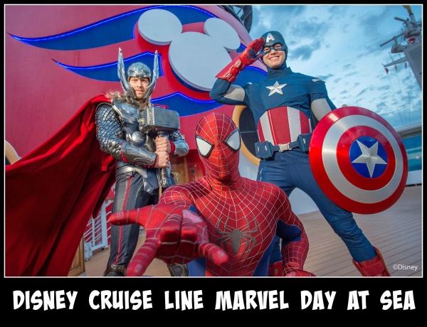 Marvel Day at Sea Disney Cruise Line