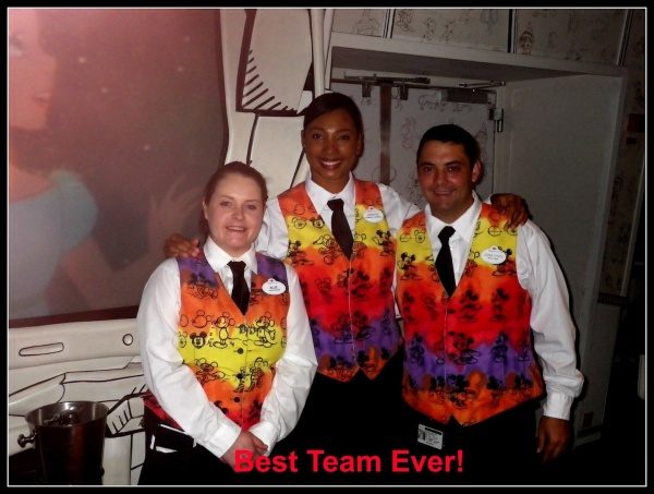Our Servers Our serving team was fantastic!