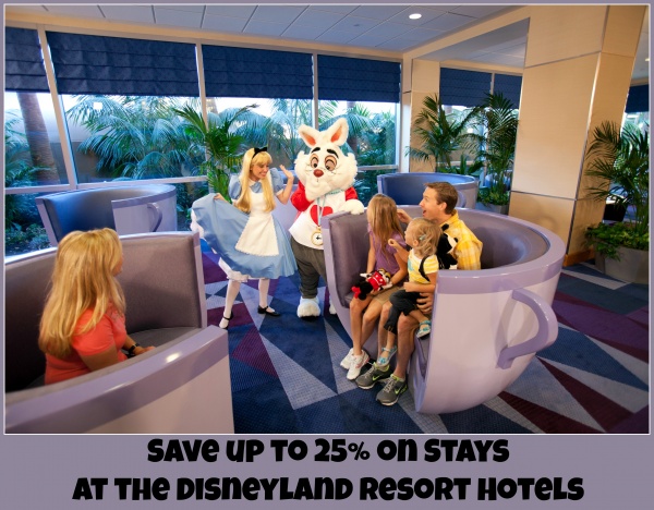 Save up to 25% on Disneyland Resort Hotels 