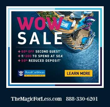 Royal Caribbean 60% Off Second Guest Special Offer