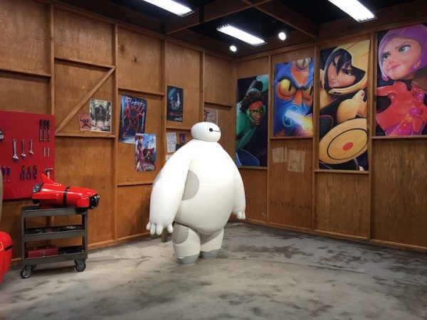 Baymax from Big Hero 6 - Meet and Greet at the Character Spot - Epcot Future World Baymax from Big Hero 6 - Meet and Greet at the Character Spot - Epcot Future World
