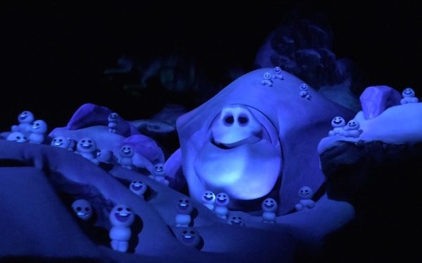 Marshmallow Snow Monster and Snowgies - Frozen Ever After - Epcot's Norway Pavilion Marshmallow Snow Monster and Snowgies - Frozen Ever After - Epcot's Norway Pavilion