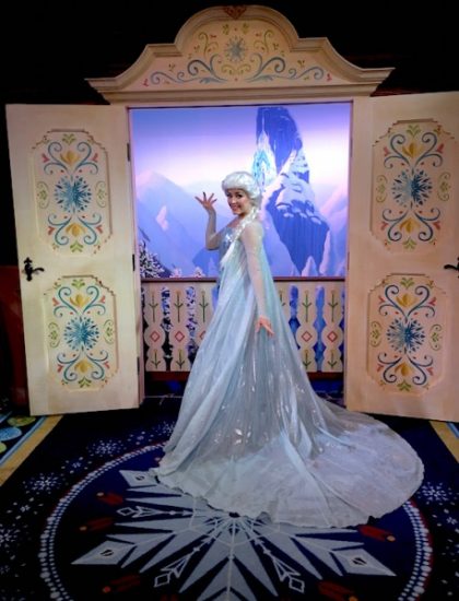 Elsa at Royal Sommerhus - Epcot's Norway Pavilion