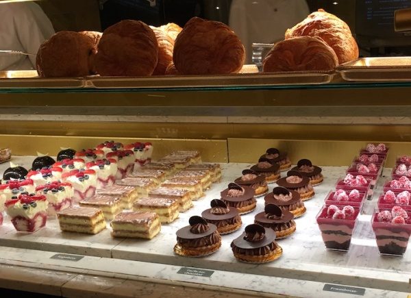 An assortment of sweet snack items at Les Halles Boulangerie-Patisserie - Epcot France Pavilion