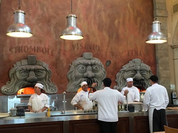 The Pizza Ovens at Via Napoli - Epcot Italy Pavilion The Pizza Ovens at Via Napoli - Epcot Italy Pavilion