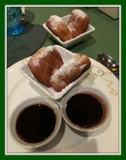 The Beignets at Tiana's Place should be on your 'Do Not Miss' list!