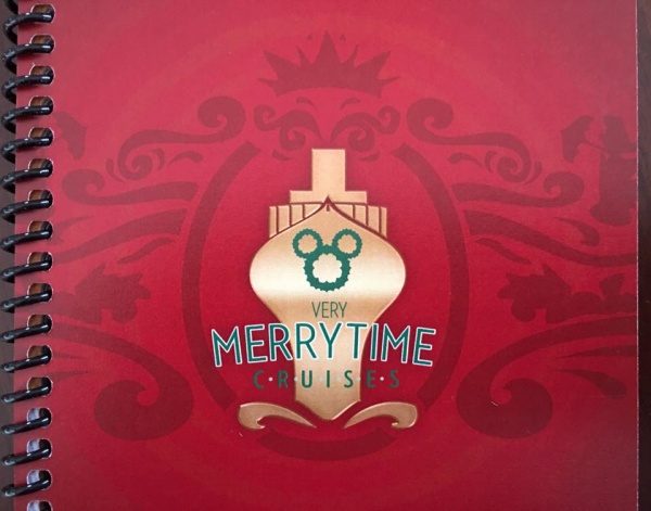 Disney Cruise Line Very Merrytime Cruise Travel Document - Cover Page Detail