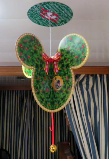 disney cruise christmas room decor