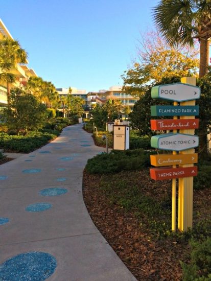 Cabana Bay landscaping