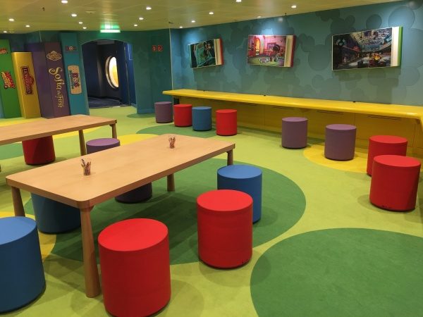Disney Wonder Oceaneer Club - Club Disney Junior Activity Area Club Disney Junior Activity Area