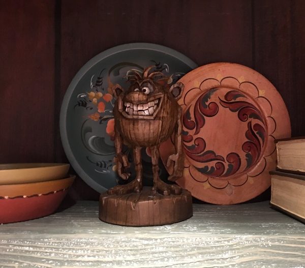 Frozen Adventures - Carved Troll found on the creatively themed shelves grinning from ear-to-ear. Frozen Adventures - Carved Troll found on the creatively themed shelves grinning from ear-to-ear. Everyone in the Oceaneer Club was smiling too and having a blast!