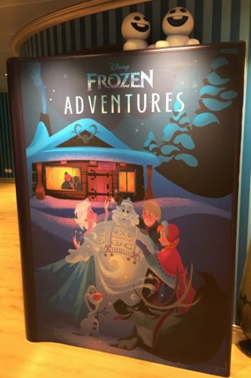 Disney Wonder Oceaneer Club - Frozen Adventures - Storybook Frozen Adventures - Storybook