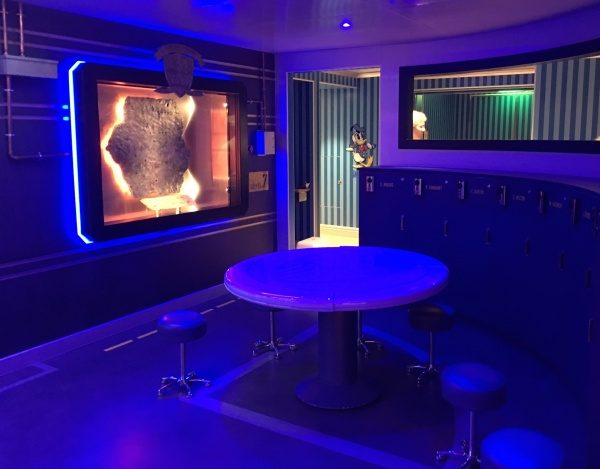 Disney Wonder Oceaneer Club - Marvel Super Hero Academy Training Area Marvel Super Hero Academy Training Area