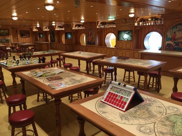Disney Wonder Oceaneer Lab - Navigation and Games Activity Room - Navigation and Games