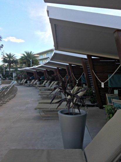 Cabanas at the Cabana Courtyard Pool