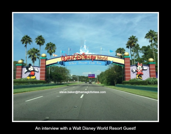 Interview with a Magic For Less Travel Walt Disney World Guest